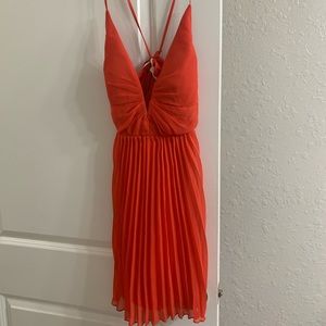 Red dress, brand new condition, size small
